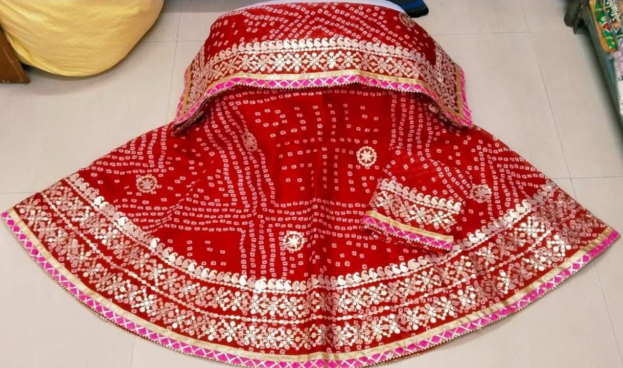 Kota cotton lehenga choli dupatta